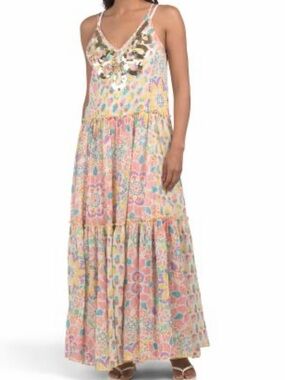Miss June Paris Innika Long Dress. Size S/M. NEW